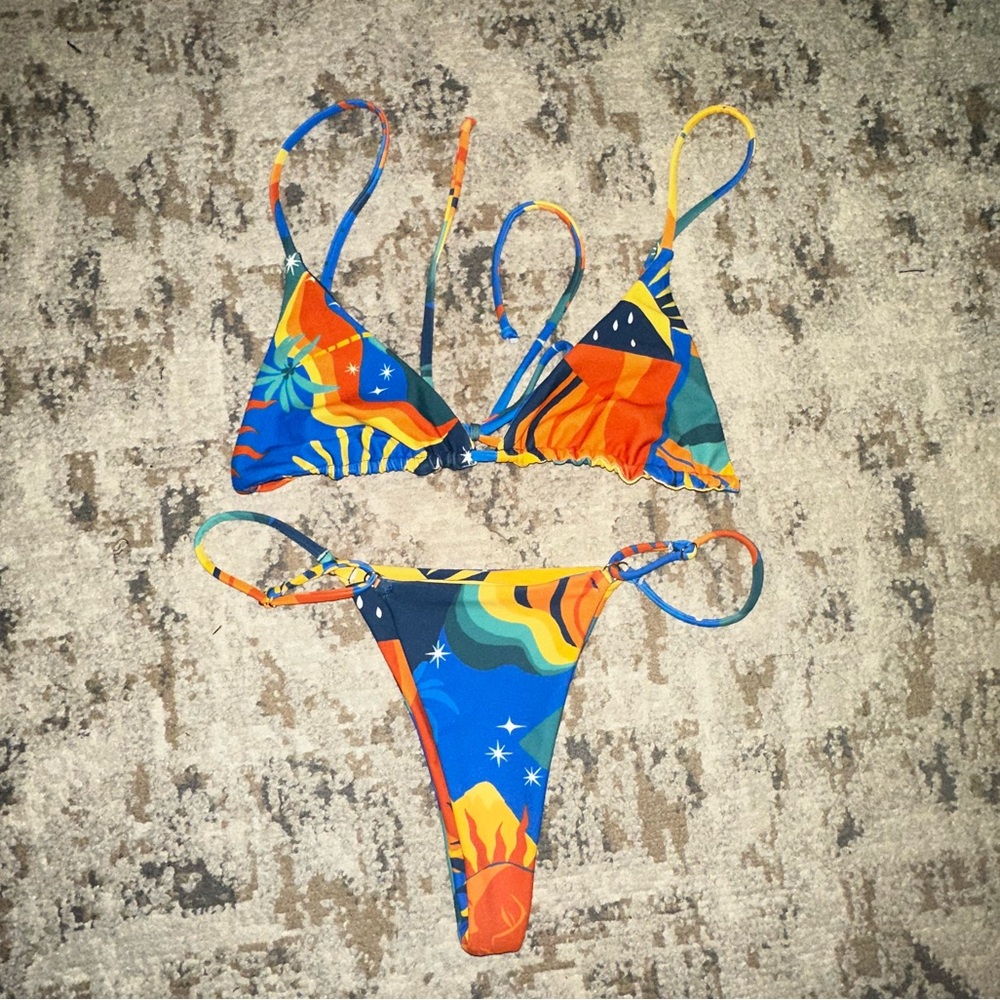 Skatie Palermo print Ella top harli bottom BEST TANNING